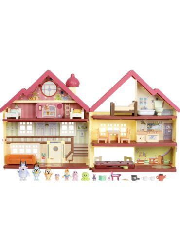 Disney Bluey House Playset Toy NEW Ultimate Heeler Playhouse & Toy Box ...