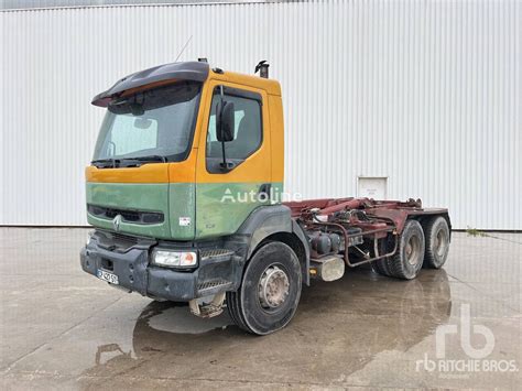 Buy Renault Kerax X Camion Ampliroll X Dump Truck By Auction