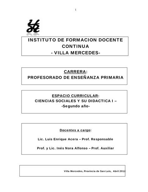 Pdf Instituto De Formacion Docente Continua L Nea Del Tiempo