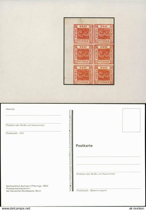 Briefmarken Abbildungen Briefmarken Motivkarte Sechserblock