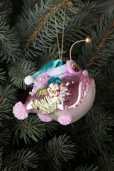 Monkfish Shaped Bauble