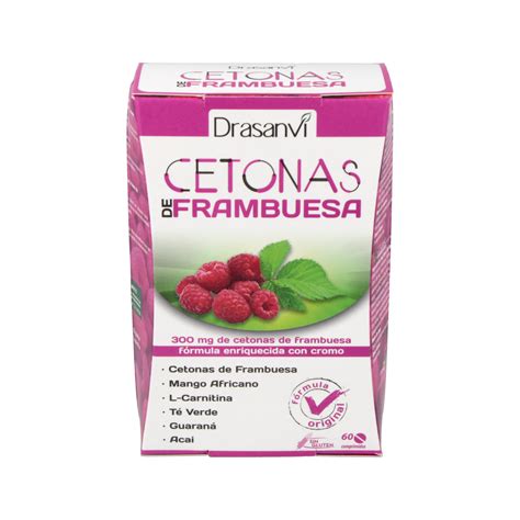 Comprar CETONAS DE FRAMBUESA 60comp da DRASANVI Dietética Central