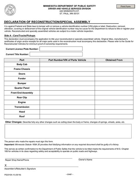 Fill Free Fillable Forms For The State Of Minnesota