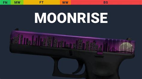 Glock Moonrise Skin Float And Wear Preview Youtube