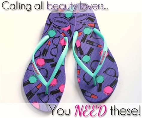 Havaianas Slim Cool Nail Polish Flip Flops Via Alllacqueredup Nyc