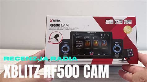 Xblitz Rf Cam Radio Samochodowe Z Du Ym Dotykowym Ekranem I Kamer