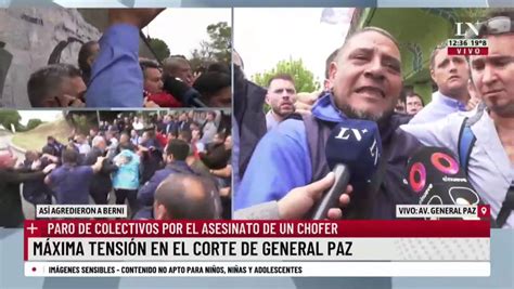 Ataque A Sergio Berni El Video De La Agresión Y El Momento En El Que La Policía De La Ciudad Lo