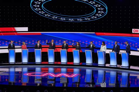 Democratic Debate 3 September 2019 Top 10 Candidates Onstage Together