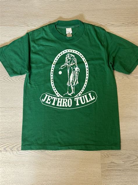 1977 VINTAGE 70s JETHRO TULL BAND T SHIRT MEN SZ MEDI Gem