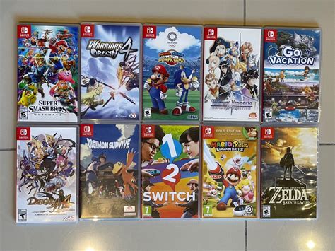 Nintendo Switch Games Video Gaming Video Games Nintendo On Carousell