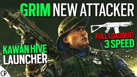 Grim New Attacker 3 Speed Kawan Hive Launcher 6news Rainbow Six Siege Youtube