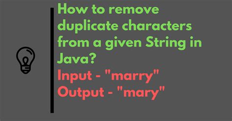 How To Remove Duplicate Characters From String In Java Solved Java67