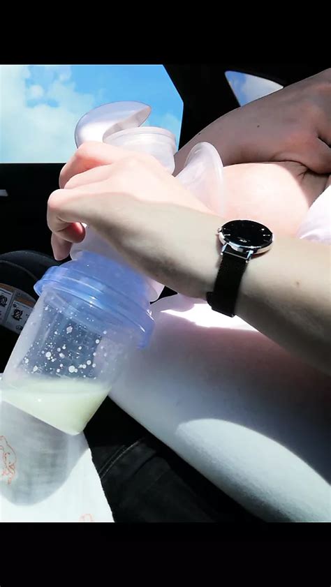 Pumping My Big Milk Tits Empty In The Car Mom Porn By FapHouse XHamster