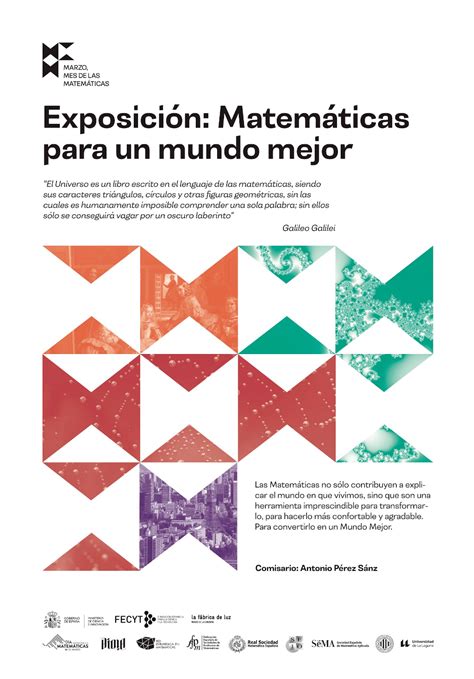 Exposición “matemáticas Para Un Mundo Mejor”