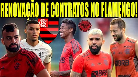 Situa Es Da Renova O De Contratos No Flamengo Gabigol Bh Fabr Cio