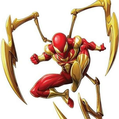 Iron Spider Marvel Spiderman Art Spiderman Comic Marvel Superhero