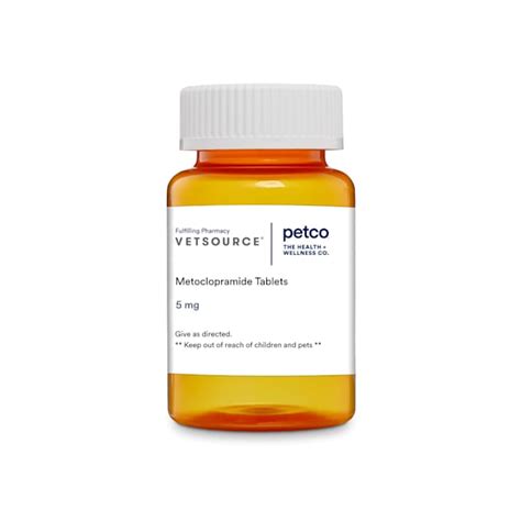 Metoclopramide Generic 5 Mg 90 Tablets Petco