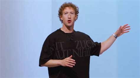 Meta Connect 2024 What Is The Meaning Behind Mark Zuckerberg S Tee