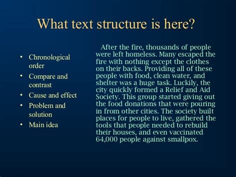 Understanding Text Structures