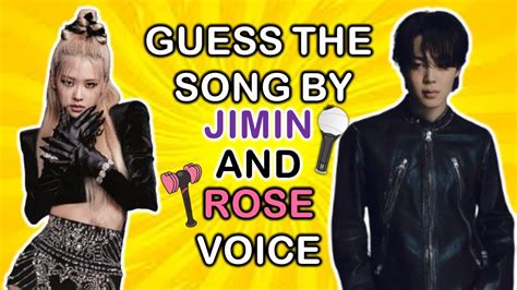 Guess The Bts X Blackpink Song By Jimin And RosÉ Voice Army And Blink