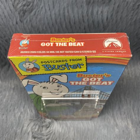 Postcards from Buster - Busters Got the Beat VHS 2005 PBS Kids Go! New ...