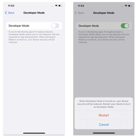 How To Enable Developer Mode On Ios Devices