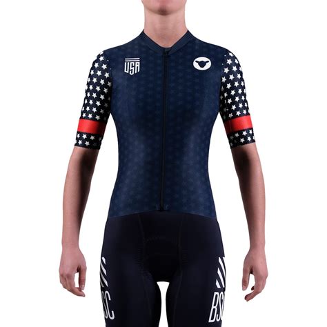 Black Sheep Cycling Ltd Worlds Usa Womens Short Sleeve Jersey Sigma