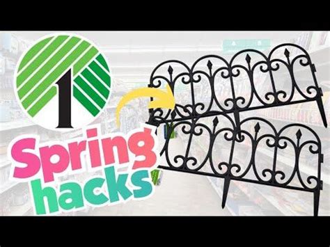 Genius Hacks Using Dollar Tree Garden Fences Diy Crafts Diy Spring