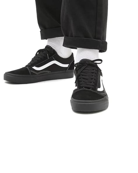 Suede Canvas Old Skool Shoes Black Vans