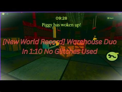 New World Record Warehouse Duo 1 10 No Glitches Used Piggy The Lost