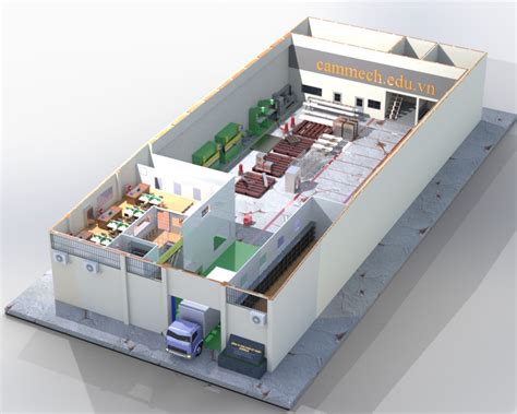 Engineering Workshop Layout