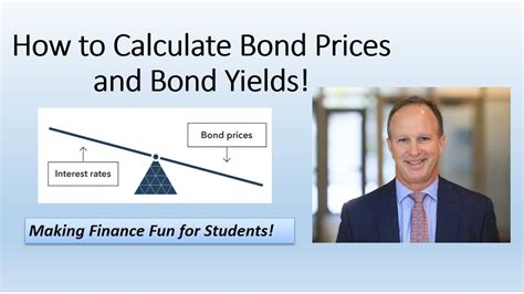 How To Calculate Bond Prices And Bond Yields Using Excel Youtube