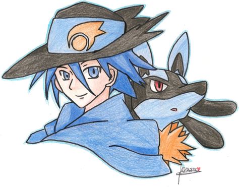 Sir Aaron and Lucario by Yuka143 on DeviantArt