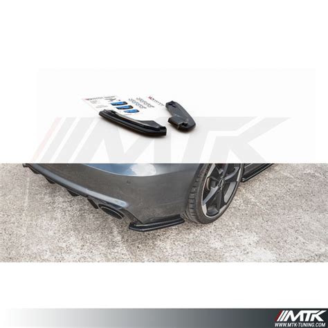 Splitters Arriere Maxton Pour Audi Rs V Phase Sportback