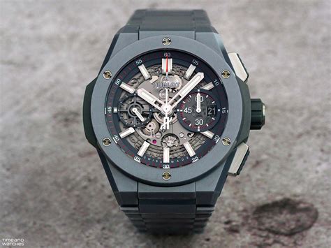 Review Hublot Big Bang Integral Grey Ceramic Time And Watches The