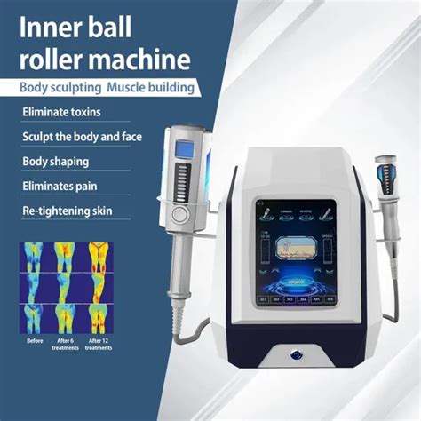 8d Inner Ball Roller 360 Degree Lymphatic Drainage Machine Body Sculpting Muscle Massage