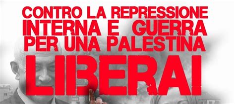 Torino Contro Guerra E Repressione Per Una Palestina Libera