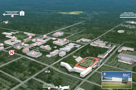 Warrensburg Campus Map