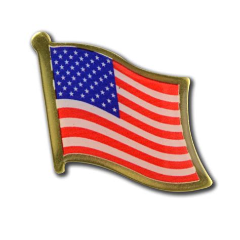 US Flag Lapel Pin Made in USA | American Flag Pins Bulk