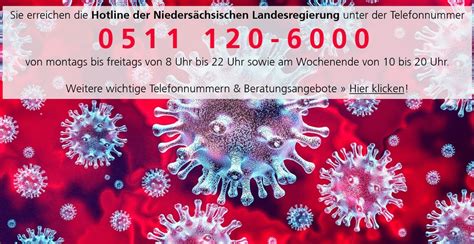 Aktuelle Informationen Zum Coronavirus Portal Niedersachsen