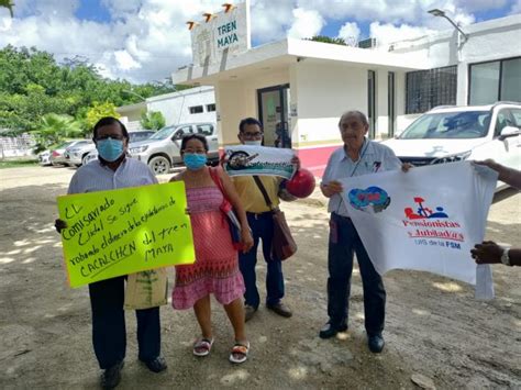 La Jornada Maya Yucatán Abraham Bote Tun Tren Maya Ejidatarios