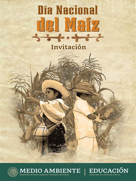 Invitacion Dia Nacional Maiz 2023 Pdf