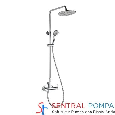 Wall Mounted Shower Column With Swivel Spout Wasser Ess X Sentral