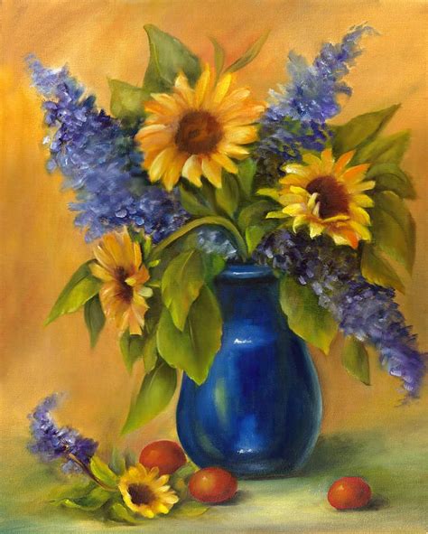 Vase Sunflower Paintings Image Search Results Artofit