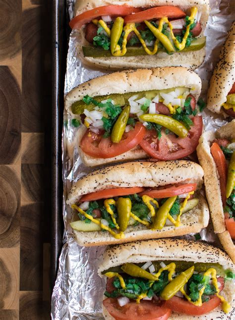 Chicago Style Hot Dogs | Carolyn's Cooking