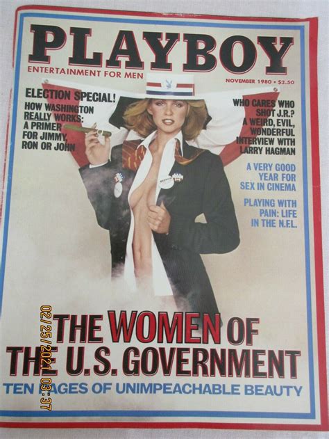 Mavin Playboy Magazine November 1980 Women Of The US Government