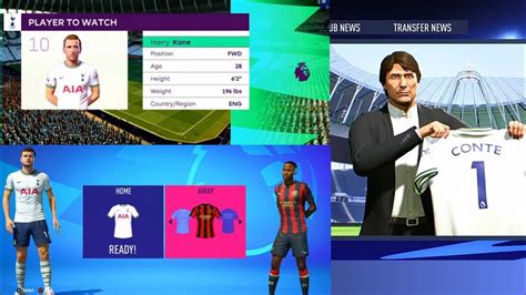 Fifa Realism Manager Career Tottenham Hotspurs Gameplay Antonio