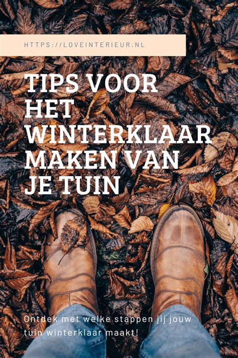 Tips Voor Het Winterklaar Maken Van Je Tuin