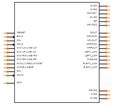 Tlv Aic Irhbr Audio Codec Pinout Datasheet And Alternatives