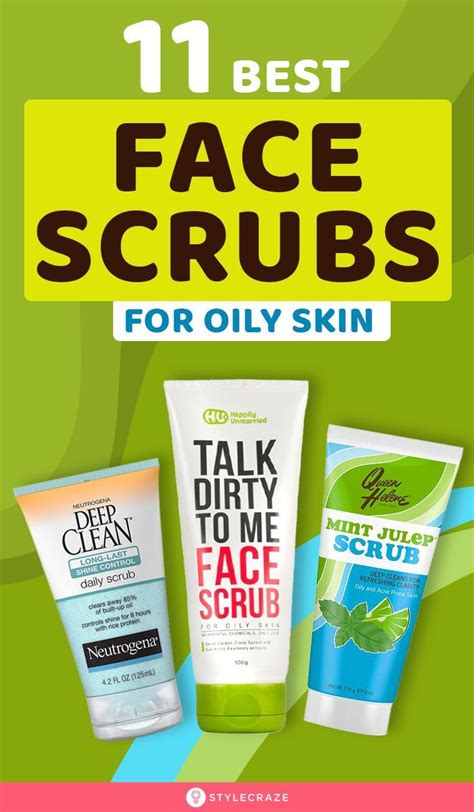 11 Best Face Scrubs For Oily Skin